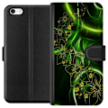 Miniatyrbillede 1 af 3: Apple iPhone 5 Tegnebogsetui Blomster