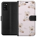 Miniatyrbillede 1 af 3: Samsung Galaxy A41 Tegnebogsetui Teddy Dior Vibes - luksuriøs bamse i modetil