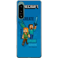 Pikkukuva 1 / 3: Sony Xperia 5 IV Läpinäkyvä kuori Minecraft Luolastot