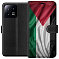 Miniatyrbillede 1 af 3: Xiaomi 13 Tegnebogsetui Palestinaflaget – ikonisk frihedssymbol i rød, sort, hvid og grøn