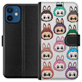 Pikkukuva 1 / 3: Apple iPhone 12  Lompakkokotelo Labubu Macaron Monster - Söp
