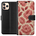 Miniatyrbillede 1 af 3: Apple iPhone 11 Pro Tegnebogsetui Roseblomst