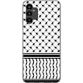 Miniatyrbillede 1 af 3: Samsung Galaxy A04s Gennemsigtig cover Keffiyeh mønster