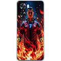 Pikkukuva 1 / 3: OnePlus Nord N20 SE Läpinäkyvä kuori Ronaldo Inferno - jalkapallolegenda liekeissä