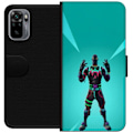 Miniatyrbillede 1 af 3: Xiaomi Redmi Note 10S Tegnebogsetui sort ridder fortnite