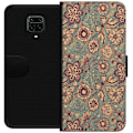 Pikkukuva 1 / 3: Xiaomi Redmi Note 9 Pro Lompakkokotelo Vintage Kukat