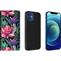Miniatyrbillede 3 af 9: Apple iPhone 12  Tegnebogsetui Blomster