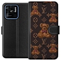 Pikkukuva 1 / 3: Xiaomi Redmi 10C Lompakkokotelo Louis Vuitton Teddykarhu Kuvio Ylellinen Muotisuunnittelu Suosittu Motiivi Muoti-Trendi Ylelliset Asusteet