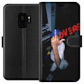 Miniatyrbillede 1 af 3: Samsung Galaxy S9 Tegnebogsetui Kærlighed Mystik Design Romantisk Motiv Populært Grafisk Mønster Mode Stil