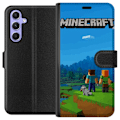 Miniatyrbillede 1 af 3: Samsung Galaxy A54 Tegnebogsetui Minecraft Key Art