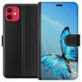 Miniatyrbillede 1 af 3: Apple iPhone 11 Tegnebogsetui Sommerfugl