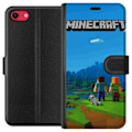 Pikkukuva 1 / 3: Apple iPhone 8 Lompakkokotelo Minecraft Key Art