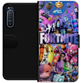Miniatyrbilde 1 av 3: Sony Xperia 5 II Lommeboketui Fortnite Skins Emotes Battle Roy