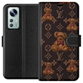 Miniatyrbillede 1 af 3: Xiaomi 12 Tegnebogsetui Louis Vuitton Teddybjørn Mønster Luksus Mode Design Populært Motiv Mode Trend Luksuriøse Accessories