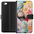 Miniatyrbillede 1 af 3: Apple iPhone 5 Tegnebogsetui Labubu Skitse Stil