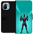 Miniatyrbillede 1 af 3: Xiaomi Mi 11 Tegnebogsetui sort ridder fortnite