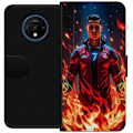 Miniatyrbillede 1 af 3: OnePlus 7T Tegnebogsetui Ronaldo Inferno - fodboldhelt i flammer