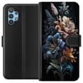 Kompatibelt Lommeboketui til Samsung Galaxy A32 5G Blomster