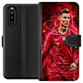 Miniatyrbillede 1 af 3: Sony Xperia 10 II Tegnebogsetui Ronaldo Færdigheder - CR7 Des