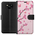 Miniatyrbild 1 av 3: Xiaomi Poco X3 NFC Plånboksfodral Blommor