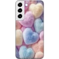 Miniatyrbillede 1 af 3: Samsung Galaxy S22 5G Gennemsigtig cover Hjerter Kærlighed Grafisk Design Romantisk Motiv Populær Symbol Grafisk Mønster Dekoration