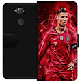 Miniatyrbillede 1 af 3: Sony Xperia XA2 Tegnebogsetui Ronaldo Færdigheder - CR7 Desig