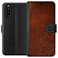 Miniatyrbillede 1 af 3: Sony Xperia 10 II Tegnebogsetui Læder