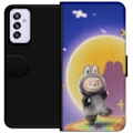 Pikkukuva 1 / 3: Samsung Galaxy A82 5G Lompakkokotelo Labubu Neon Pop - Neonvä