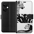 Miniatyrbillede 1 af 3: OnePlus Nord CE 3 Lite Tegnebogsetui Leopard Faces