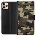 Pikkukuva 1 / 3: Apple iPhone 11 Pro Max Lompakkokotelo Metsä camo