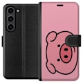 Miniatyrbilde 1 av 3: Samsung Galaxy S24+ Lommeboketui Kawaii Piggy