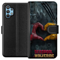 Miniatyrbilde 1 av 3: Samsung Galaxy A32 5G Lommeboketui Wolverine Deadpool