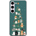Miniatyrbild 1 av 3: Samsung Galaxy S23 Genomskinligt Skal Julgran