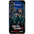 Miniatyrbild 1 av 3: Samsung Galaxy S24+ Genomskinligt Skal Squid Game Säsong 3 Seriefigurer Populärt TV Serie Motiv Ikoner Spänning Drama Asiatisk Design Trend