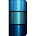 Miniatyrbillede 3 af 3: Samsung Galaxy Xcover 3 Tegnebogsetui Blå Metallic Striber