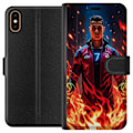 Miniatyrbilde 1 av 3: Apple iPhone XS Lommeboketui Ronaldo Inferno - fotballhelt i f