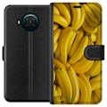 Miniatyrbillede 1 af 3: Nokia X10 Tegnebogsetui Banan mønster