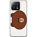 Pikkukuva 1 / 3: Xiaomi 13 Läpinäkyvä kuori line friends brown