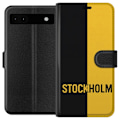 Pikkukuva 1 / 3: Google Pixel 6a Lompakkokotelo Stockholm – jalkapallo