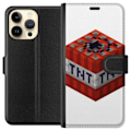 Miniatyrbillede 1 af 3: Apple iPhone 14 Pro Max Tegnebogsetui Minecraft TNT