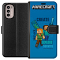 Miniatyrbilde 1 av 3: Motorola Moto G31 Lommeboketui Minecraft Grotter
