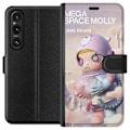 Pikkukuva 1 / 3: Sony Xperia 1 VI Lompakkokotelo Mega Space Molly Care Bears Se