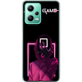 Pikkukuva 1 / 3: Xiaomi Redmi Note 12 Läpinäkyvä kuori Squid Game Teema Suosittu Sarja Motiivi Graafinen Ikoninen Suunnittelu Aasialainen Popkulttuuri Jännitys Dra
