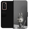 Miniatyrbillede 1 af 3: Huawei P40 Tegnebogsetui Pop Mart MEGA LABUBU LABUBU Sketch 1000%