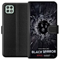 Miniatyrbild 1 av 3: Samsung Galaxy A22 5G Plånboksfodral Black Mirror Sci-Fi Netf