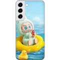 Pikkukuva 1 / 3: Samsung Galaxy S22 5G Läpinäkyvä kuori Labubu Stripe Attack - Raidat kohtaavat hirviöt