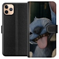Miniatyrbilde 1 av 3: Apple iPhone 11 Pro Max Lommeboketui Stitch Søt Alien - Blå