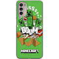 Miniatyrbild 1 av 3: Motorola Moto G41 Genomskinligt Skal Minecraft Boom