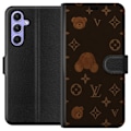 Miniatyrbillede 1 af 3: Samsung Galaxy A54 Tegnebogsetui Plush Luxe