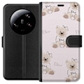 Pikkukuva 1 / 3: Xiaomi 13 Ultra Lompakkokotelo Teddy Dior Vibes - ylellinen nalle muotityyliin